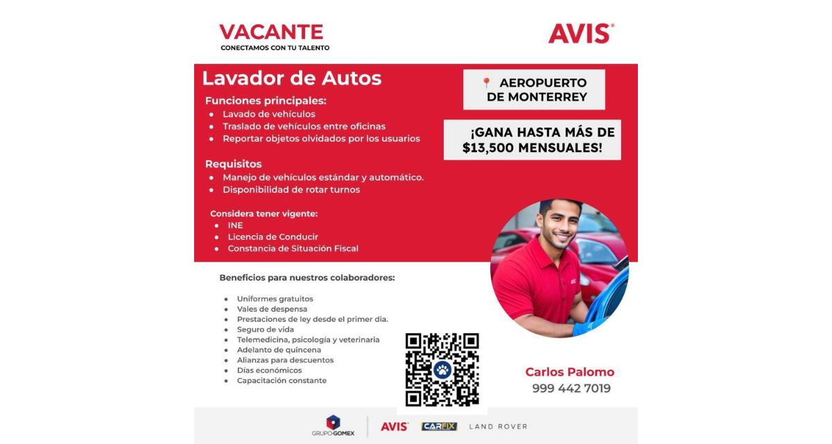AVIS renta de autos México